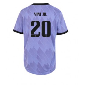 Damen Fußballbekleidung Real Madrid Vinicius Junior #20 Auswärtstrikot 2022-23 Kurzarm
